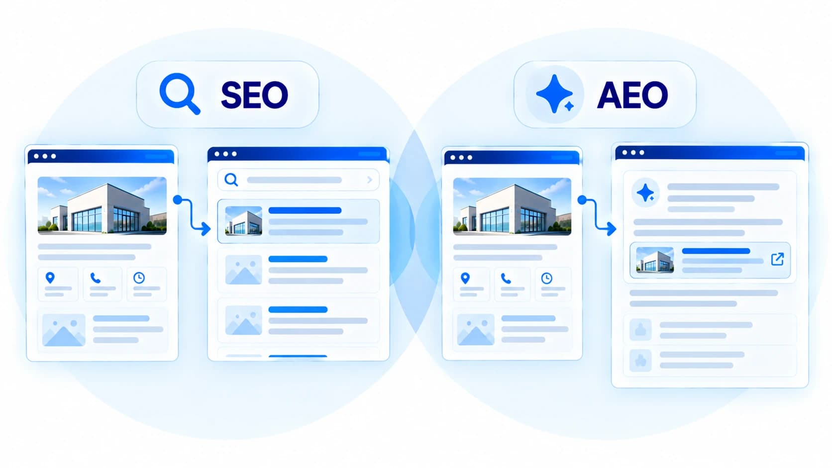 Website content being interpreted by an AI system and used as a cited source
